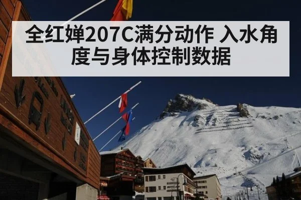 全红婵207C满分动作 入水角度与身体控制数据